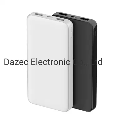 2023 同様の品質の 10000mAh モバイルバッテリー (デュアル USB およびタイプ付き)